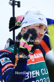 04.01.2024, Oberhof, Germany (GER): Fabien Claude (FRA) - IBU World Cup Biathlon, training, Oberhof (GER). www.nordicfocus.com. © Manzoni/NordicFocus. Every downloaded picture is fee-liable.