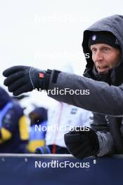 04.01.2024, Oberhof, Germany (GER): Jonne Kahkonen (FIN), coach Team Italy - IBU World Cup Biathlon, training, Oberhof (GER). www.nordicfocus.com. © Manzoni/NordicFocus. Every downloaded picture is fee-liable.