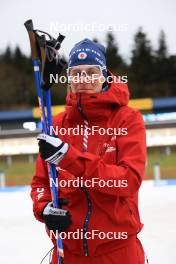 04.01.2024, Oberhof, Germany (GER): Campbell Wright of New Zealand - IBU World Cup Biathlon, training, Oberhof (GER). www.nordicfocus.com. © Manzoni/NordicFocus. Every downloaded picture is fee-liable.