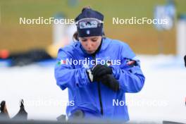 04.01.2024, Oberhof, Germany (GER): Samuela Comola (ITA) - IBU World Cup Biathlon, training, Oberhof (GER). www.nordicfocus.com. © Manzoni/NordicFocus. Every downloaded picture is fee-liable.