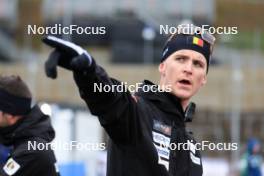 04.01.2024, Oberhof, Germany (GER): Clement Dumont (FRA), coach Team Belgium - IBU World Cup Biathlon, training, Oberhof (GER). www.nordicfocus.com. © Manzoni/NordicFocus. Every downloaded picture is fee-liable.