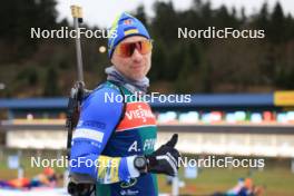 04.01.2024, Oberhof, Germany (GER): Artem Pryma (URK) - IBU World Cup Biathlon, training, Oberhof (GER). www.nordicfocus.com. © Manzoni/NordicFocus. Every downloaded picture is fee-liable.