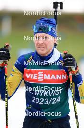 04.01.2024, Oberhof, Germany (GER): Emil Nykvist (SWE) - IBU World Cup Biathlon, training, Oberhof (GER). www.nordicfocus.com. © Manzoni/NordicFocus. Every downloaded picture is fee-liable.