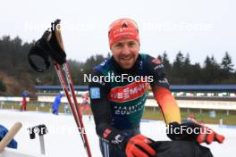 04.01.2024, Oberhof, Germany (GER): Philipp Nawrath (GER) - IBU World Cup Biathlon, training, Oberhof (GER). www.nordicfocus.com. © Manzoni/NordicFocus. Every downloaded picture is fee-liable.