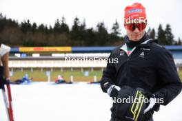 04.01.2024, Oberhof, Germany (GER): Niklas Hartweg (SUI) - IBU World Cup Biathlon, training, Oberhof (GER). www.nordicfocus.com. © Manzoni/NordicFocus. Every downloaded picture is fee-liable.