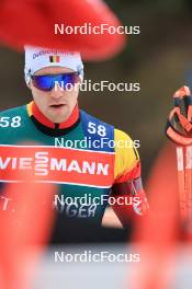 04.01.2024, Oberhof, Germany (GER): Thierry Langer (BEL) - IBU World Cup Biathlon, training, Oberhof (GER). www.nordicfocus.com. © Manzoni/NordicFocus. Every downloaded picture is fee-liable.