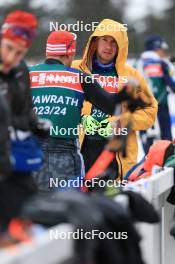 04.01.2024, Oberhof, Germany (GER): Johannes Kuehn (GER) - IBU World Cup Biathlon, training, Oberhof (GER). www.nordicfocus.com. © Manzoni/NordicFocus. Every downloaded picture is fee-liable.