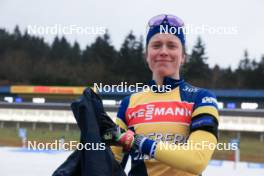 04.01.2024, Oberhof, Germany (GER): Elvira Oeberg (SWE) - IBU World Cup Biathlon, training, Oberhof (GER). www.nordicfocus.com. © Manzoni/NordicFocus. Every downloaded picture is fee-liable.