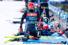 04.01.2024, Oberhof, Germany (GER): Philipp Nawrath (GER) - IBU World Cup Biathlon, training, Oberhof (GER). www.nordicfocus.com. © Thibaut/NordicFocus. Every downloaded picture is fee-liable.