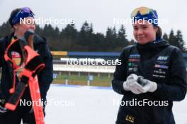 04.01.2024, Oberhof, Germany (GER): Sara Andersson (SWE) - IBU World Cup Biathlon, training, Oberhof (GER). www.nordicfocus.com. © Manzoni/NordicFocus. Every downloaded picture is fee-liable.