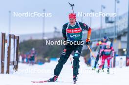 04.01.2024, Oberhof, Germany (GER): Roman Rees (GER) - IBU World Cup Biathlon, training, Oberhof (GER). www.nordicfocus.com. © Thibaut/NordicFocus. Every downloaded picture is fee-liable.