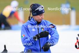 04.01.2024, Oberhof, Germany (GER): Samuela Comola (ITA) - IBU World Cup Biathlon, training, Oberhof (GER). www.nordicfocus.com. © Manzoni/NordicFocus. Every downloaded picture is fee-liable.