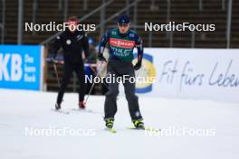 04.01.2024, Oberhof, Germany (GER): Elia Zeni (ITA) - IBU World Cup Biathlon, training, Oberhof (GER). www.nordicfocus.com. © Manzoni/NordicFocus. Every downloaded picture is fee-liable.