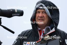 04.01.2024, Oberhof, Germany (GER): Markus Fischer (GER), coach Team Austria - IBU World Cup Biathlon, training, Oberhof (GER). www.nordicfocus.com. © Manzoni/NordicFocus. Every downloaded picture is fee-liable.