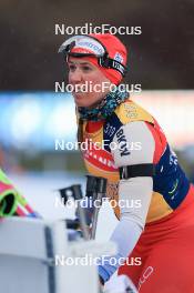 04.01.2024, Oberhof, Germany (GER): Lena Haecki Gross (SUI) - IBU World Cup Biathlon, training, Oberhof (GER). www.nordicfocus.com. © Manzoni/NordicFocus. Every downloaded picture is fee-liable.
