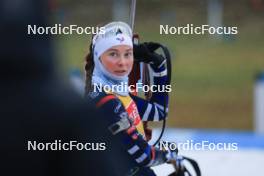 04.01.2024, Oberhof, Germany (GER): Jeanne Richard (FRA) - IBU World Cup Biathlon, training, Oberhof (GER). www.nordicfocus.com. © Manzoni/NordicFocus. Every downloaded picture is fee-liable.
