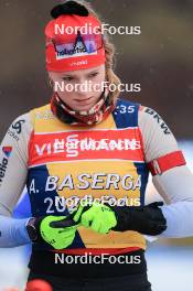 04.01.2024, Oberhof, Germany (GER): Amy Baserga (SUI) - IBU World Cup Biathlon, training, Oberhof (GER). www.nordicfocus.com. © Manzoni/NordicFocus. Every downloaded picture is fee-liable.