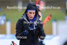 04.01.2024, Oberhof, Germany (GER): Rebecca Passler (ITA) - IBU World Cup Biathlon, training, Oberhof (GER). www.nordicfocus.com. © Manzoni/NordicFocus. Every downloaded picture is fee-liable.
