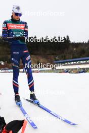 04.01.2024, Oberhof, Germany (GER): Eric Perrot (FRA) - IBU World Cup Biathlon, training, Oberhof (GER). www.nordicfocus.com. © Manzoni/NordicFocus. Every downloaded picture is fee-liable.