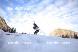 14.01.2024, Ruhpolding, Germany (GER): Peppe Femling (SWE) - IBU World Cup Biathlon, pursuit men, Ruhpolding (GER). www.nordicfocus.com. © Manzoni/NordicFocus. Every downloaded picture is fee-liable.