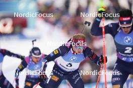 14.01.2024, Ruhpolding, Germany (GER): Johannes Dale-Skjevdal (NOR) - IBU World Cup Biathlon, pursuit men, Ruhpolding (GER). www.nordicfocus.com. © Thibaut/NordicFocus. Every downloaded picture is fee-liable.