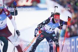 14.01.2024, Ruhpolding, Germany (GER): Benedikt Doll (GER) - IBU World Cup Biathlon, pursuit men, Ruhpolding (GER). www.nordicfocus.com. © Thibaut/NordicFocus. Every downloaded picture is fee-liable.