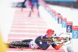 14.01.2024, Ruhpolding, Germany (GER): Johannes Kuehn (GER) - IBU World Cup Biathlon, pursuit men, Ruhpolding (GER). www.nordicfocus.com. © Thibaut/NordicFocus. Every downloaded picture is fee-liable.