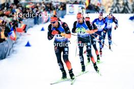 14.01.2024, Ruhpolding, Germany (GER): Philipp Nawrath (GER) - IBU World Cup Biathlon, pursuit men, Ruhpolding (GER). www.nordicfocus.com. © Manzoni/NordicFocus. Every downloaded picture is fee-liable.