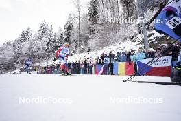 14.01.2024, Ruhpolding, Germany (GER): Vitezslav Hornig (CZE) - IBU World Cup Biathlon, pursuit men, Ruhpolding (GER). www.nordicfocus.com. © Thibaut/NordicFocus. Every downloaded picture is fee-liable.