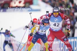 14.01.2024, Ruhpolding, Germany (GER): Peppe Femling (SWE) - IBU World Cup Biathlon, pursuit men, Ruhpolding (GER). www.nordicfocus.com. © Thibaut/NordicFocus. Every downloaded picture is fee-liable.