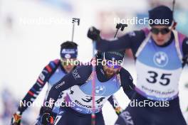 14.01.2024, Ruhpolding, Germany (GER): Patrick Braunhofer (ITA) - IBU World Cup Biathlon, pursuit men, Ruhpolding (GER). www.nordicfocus.com. © Thibaut/NordicFocus. Every downloaded picture is fee-liable.
