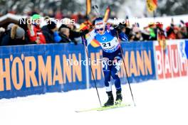 14.01.2024, Ruhpolding, Germany (GER): Otto Invenius (FIN) - IBU World Cup Biathlon, pursuit men, Ruhpolding (GER). www.nordicfocus.com. © Manzoni/NordicFocus. Every downloaded picture is fee-liable.