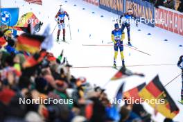 14.01.2024, Ruhpolding, Germany (GER): Martin Ponsiluoma (SWE) - IBU World Cup Biathlon, pursuit men, Ruhpolding (GER). www.nordicfocus.com. © Manzoni/NordicFocus. Every downloaded picture is fee-liable.