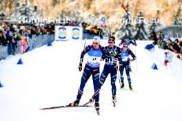14.01.2024, Ruhpolding, Germany (GER): Emilien Jacquelin (FRA) - IBU World Cup Biathlon, pursuit men, Ruhpolding (GER). www.nordicfocus.com. © Manzoni/NordicFocus. Every downloaded picture is fee-liable.