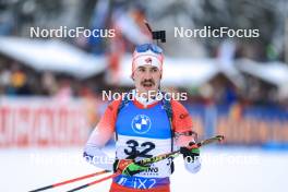 14.01.2024, Ruhpolding, Germany (GER): Adam Runnalls (CAN) - IBU World Cup Biathlon, pursuit men, Ruhpolding (GER). www.nordicfocus.com. © Manzoni/NordicFocus. Every downloaded picture is fee-liable.