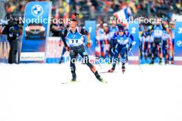 14.01.2024, Ruhpolding, Germany (GER): Philipp Horn (GER) - IBU World Cup Biathlon, pursuit men, Ruhpolding (GER). www.nordicfocus.com. © Manzoni/NordicFocus. Every downloaded picture is fee-liable.