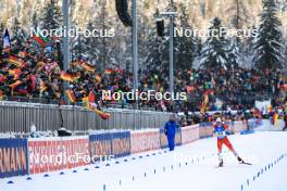 14.01.2024, Ruhpolding, Germany (GER): Adam Runnalls (CAN) - IBU World Cup Biathlon, pursuit men, Ruhpolding (GER). www.nordicfocus.com. © Manzoni/NordicFocus. Every downloaded picture is fee-liable.