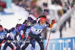 14.01.2024, Ruhpolding, Germany (GER): Philipp Horn (GER) - IBU World Cup Biathlon, pursuit men, Ruhpolding (GER). www.nordicfocus.com. © Thibaut/NordicFocus. Every downloaded picture is fee-liable.