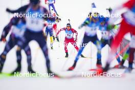 14.01.2024, Ruhpolding, Germany (GER): David Komatz (AUT) - IBU World Cup Biathlon, pursuit men, Ruhpolding (GER). www.nordicfocus.com. © Thibaut/NordicFocus. Every downloaded picture is fee-liable.