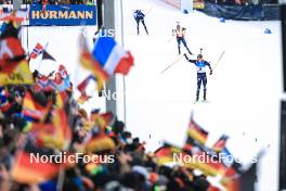 14.01.2024, Ruhpolding, Germany (GER): Johannes Dale-Skjevdal (NOR) - IBU World Cup Biathlon, pursuit men, Ruhpolding (GER). www.nordicfocus.com. © Manzoni/NordicFocus. Every downloaded picture is fee-liable.