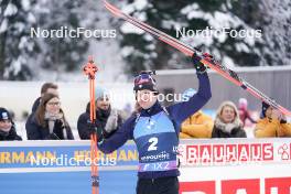 14.01.2024, Ruhpolding, Germany (GER): Tommaso Giacomel (ITA) - IBU World Cup Biathlon, pursuit men, Ruhpolding (GER). www.nordicfocus.com. © Thibaut/NordicFocus. Every downloaded picture is fee-liable.