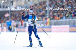 14.01.2024, Ruhpolding, Germany (GER): Heikki Laitinen (FIN) - IBU World Cup Biathlon, pursuit men, Ruhpolding (GER). www.nordicfocus.com. © Manzoni/NordicFocus. Every downloaded picture is fee-liable.