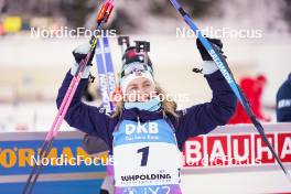 14.01.2024, Ruhpolding, Germany (GER): Ingrid Landmark Tandrevold (NOR) - IBU World Cup Biathlon, pursuit women, Ruhpolding (GER). www.nordicfocus.com. © Thibaut/NordicFocus. Every downloaded picture is fee-liable.