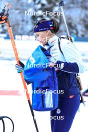 14.01.2024, Ruhpolding, Germany (GER): Julia Simon (FRA) - IBU World Cup Biathlon, pursuit women, Ruhpolding (GER). www.nordicfocus.com. © Manzoni/NordicFocus. Every downloaded picture is fee-liable.