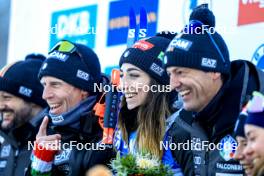 14.01.2024, Ruhpolding, Germany (GER): Lisa Vittozzi (ITA) - IBU World Cup Biathlon, pursuit women, Ruhpolding (GER). www.nordicfocus.com. © Manzoni/NordicFocus. Every downloaded picture is fee-liable.
