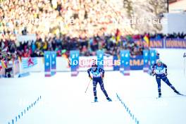 14.01.2024, Ruhpolding, Germany (GER): Lisa Vittozzi (ITA) - IBU World Cup Biathlon, pursuit women, Ruhpolding (GER). www.nordicfocus.com. © Thibaut/NordicFocus. Every downloaded picture is fee-liable.