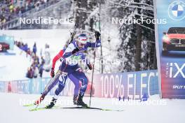 11.01.2024, Ruhpolding, Germany (GER): Otto Invenius (FIN) - IBU World Cup Biathlon, relay men, Ruhpolding (GER). www.nordicfocus.com. © Thibaut/NordicFocus. Every downloaded picture is fee-liable.