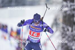 11.01.2024, Ruhpolding, Germany (GER): Campbell Wright (USA) - IBU World Cup Biathlon, relay men, Ruhpolding (GER). www.nordicfocus.com. © Thibaut/NordicFocus. Every downloaded picture is fee-liable.