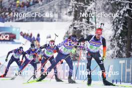 11.01.2024, Ruhpolding, Germany (GER): Sean Doherty (USA) - IBU World Cup Biathlon, relay men, Ruhpolding (GER). www.nordicfocus.com. © Thibaut/NordicFocus. Every downloaded picture is fee-liable.