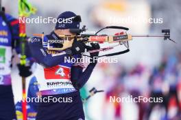 11.01.2024, Ruhpolding, Germany (GER): Elia Zeni (ITA) - IBU World Cup Biathlon, relay men, Ruhpolding (GER). www.nordicfocus.com. © Thibaut/NordicFocus. Every downloaded picture is fee-liable.